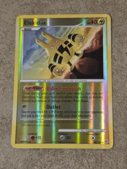 [ LP ] Elekid 48/130 Diamond & Pearl Reverse Holo Pokemon Card 2007 - Image 1