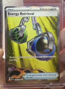 Pokemon Card - Energy Retrieval - Full Art Ultra Rare (108/086) Chaos Rising NM - Image 4