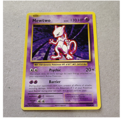 Pokemon Mewtwo Star Holon Phantoms Ultra Rare Holo 103/110 80 HP English Card - Image 1