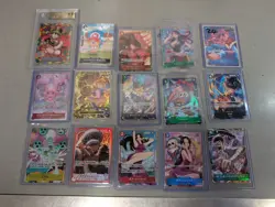 One Piece TCG 80 x English and Japanese Card Bundle Job Lot - Image 1