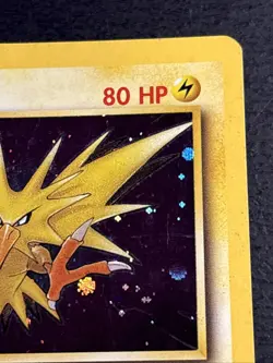 Zapdos 15/62 Pokemon TCG Fossil Cosmos Holo Foil Rare Card LP - Image 3
