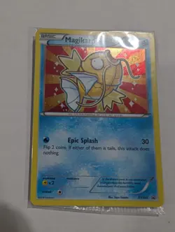 Pokemon TCG Magikarp XY143 XY Holo Black Star Promo Card Sealed - Image 1