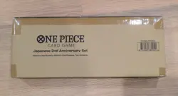 One Piece Card Game Japanese 2nd Anniversary Set (English Cards) - New sealed - Image 1