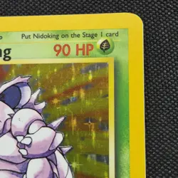 Nidoking 11/102 Base Set Unlimited Holo Rare Pokemon Card - Image 5