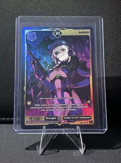 VCard: Divine Chaos 1st Edition Saruei Ultra Rare 10 Holo Card - Image 1