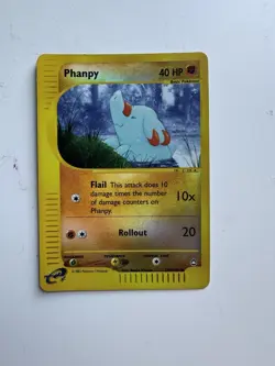 Phanpy 100/147 Aquapolis 2002 Reverse Holo E-Series Vintage Pokemon Card TCG - Image 1