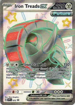 Iron Treads ex - Holo Promo SV: Scarlet & Violet Promo Cards 073 NM - Image 1