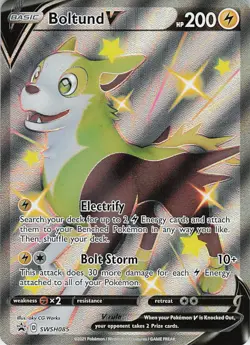 Boltund V - Holo Promo SWSH: Sword & Shield Promo Cards SWSH085 NM - Image 1