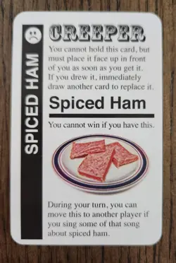 Spiced Ham Fluxx Promo Card GenCon Looney Labs - Image 1