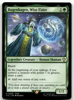 Bugenhagen, Wise Elder #66 MTG Final Fantasy FIC NM X1 - Image 1