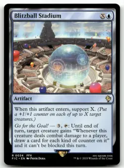 Blitzball Stadium #34 MTG Final Fantasy FIC NM X1 - Image 1