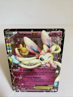 Sylveon EX RC21-32 Generations: Radiant Collection Holo MINT/ NM Beautiful Card! - Image 1