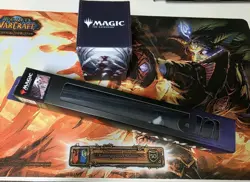 MTG Phyrexia All Will Be One Elesh Norn Alcove Ultra Pro Flip Deck Box & Playmat - Image 1