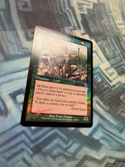 MTG Foil Elvish Champion EX/LP+ 7th Edition Seventh - Image 5