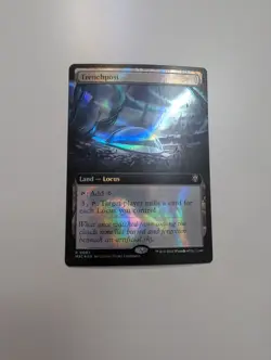 MTG - Trenchpost (Extended Art Ripple Foil) - Commander: Modern Horizons 3 NM/M - Image 1