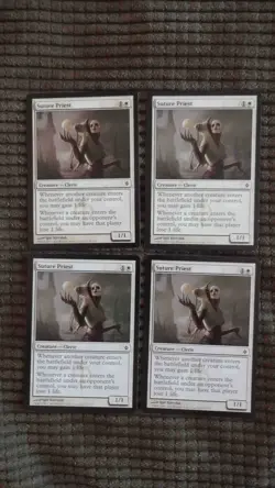 Magic: the Gathering / MtG Suture Priest x4 New Phyrexia - Image 1