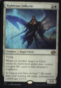 Righteous Valkyrie - Jumpstart 2022: #234, Magic: The Gathering Nm R239 - Image 1