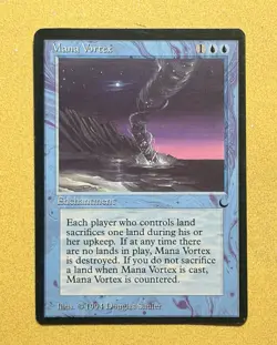Mana Vortex MTG The Dark Magic The Gathering NM Vintage 1994 - Image 1