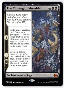 The Cloning of Shredder TMT 0060 Magic: The Gathering Mythic NM - Image 1