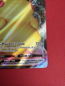 Pikachu VMAX 044/185 Ultra Rare Holo Vivid Voltage Pokemon Card TCG Near Mint NM - Image 4
