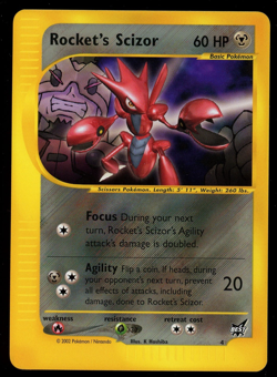 Pokemon - Best of Game - Promo - Rocket's Scizor - #4 LP - Image 1