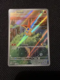 Victini Promo NM 208/SV-POKEMON Black Bolt & White Flare Pokemon Card - Image 2