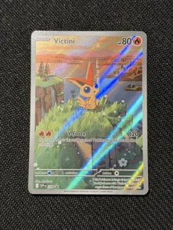 Victini Promo NM 208/SV-POKEMON Black Bolt & White Flare Pokemon Card - Image 3