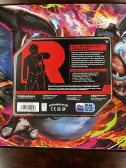 Pokemon TCG: Team Rockets Nidoking EX Tin "FACTORY SEALED" - Image 2