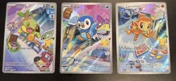 Pokemon TCG First Partner Illustration Gen 1 Sinnoh Starters Set Mint/Near Mint - Image 1