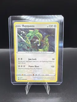 RAYQUAZA Holo Pokemon TCG 2020 Sword & Shield Black Star Promo Rare # SWSH029 - Image 1
