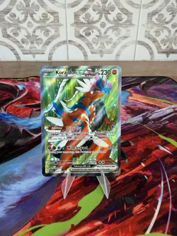 Pokemon Koraidon ex 231/198 Base Set Scarlet & Violet Ultra Rare Full Art NM - Image 1