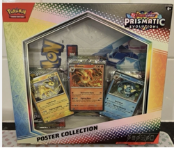 Pokemon Tcg Scarlet & Violet Prismatic Evolutions Poster Collection New Sealed - Image 1