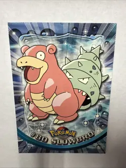 Slowbro #80 Pokemon 2000 Topps TV - Image 1