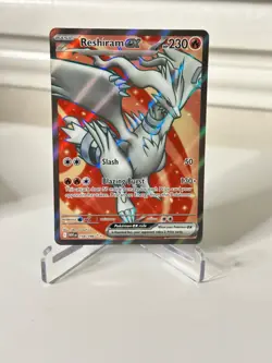 Pokemon Reshiram ex 158/086 Sv: White Flare Full Art Holo NM - Image 1
