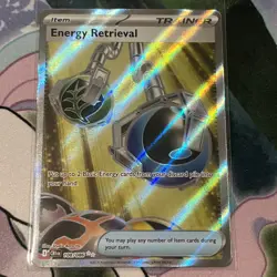 Pokemon TCG Energy Retrieval #108/86 Chaos Rising Ultra Rare NM - Image 1