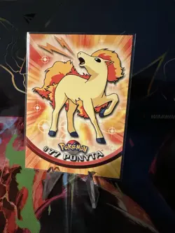 Pokemon 2000 Topps Pokemon TV Animation Edition Series 2 #77 Ponyta - Image 1