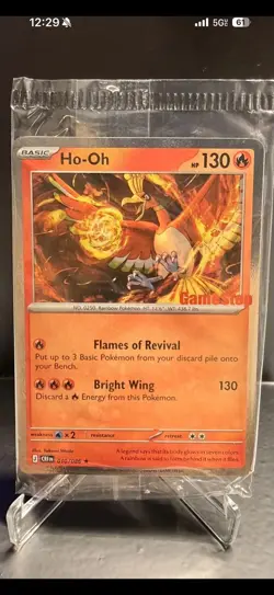 Ho-Oh Gamestop Stamped Promo Pokemon TCG - Image 1