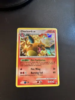 Charizard LV.60 1/99 Platinum - Arceus CRACKED ICE HOLO RARE Pokemon - LP - Image 4
