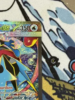Pokemon TCG: Mega Greninja Ex 116/086 SIR Chaos Rising Near Mint - Image 3