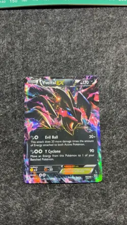 Yveltal EX 2014 79/146 Holo Ultra Rare XY Pokemon Trading Card 2014 - Image 1