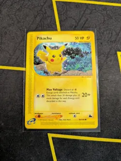 Pikachu 84/144 Skyridge 2003 Non-Holo Rare E-Reader VLP Pokemon - Image 1