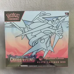 Pokemon Chaos Rising Pokemon Center Elite Trainer Box (Factory Sealed) - In hand - Image 1