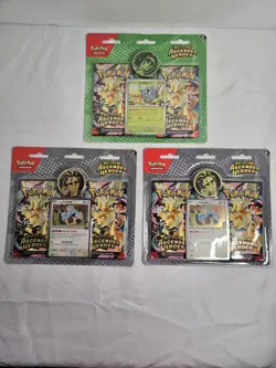 Pokemon Mega Evolution Ascended Heroes 2-Pack Blister (Factory Sealed) Lot of 3 - Image 1