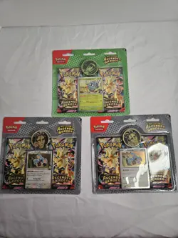 Pokemon Mega Evolution Ascended Heroes 2-Pack Blister (Factory Sealed) Lot of 3 - Image 3