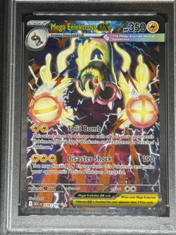2026 Pokemon ASC EN Mega Eelektross Ex 278/217 GEM MINT PSA 10 - Image 2