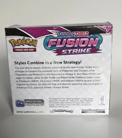 Pokemon TCG Fusion Strike Booster Box 36 Packs Sword & Shield New Factory Sealed - Image 2