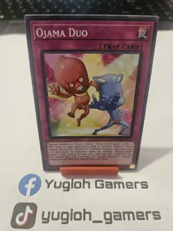 Yu-Gi-Oh Ojama Duo MP18 1st Edition Common Light Played - Image 1