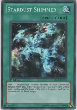 Stardust Shimmer - STOR-EN055 - Super Rare - Unlimited Edition x1 - Near Mint - Image 1