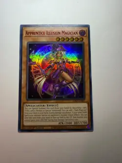 Yugioh - Apprentice Illusion Magician - Ultra (Red) - 1st - LDS3-EN087 - NM - Image 1