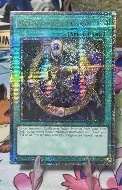 Yugioh - Magicalized Fusion Quarter Century Secret Rare - RA01-EN058 - Image 1